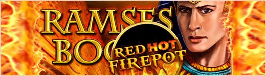 Bally Wulff Ramses Book Red Hot Firepot