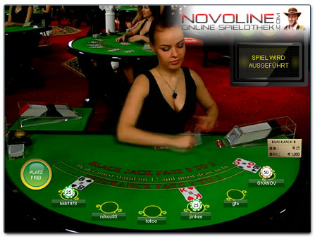 Live Dealer Blackjack im Fairplay Casino