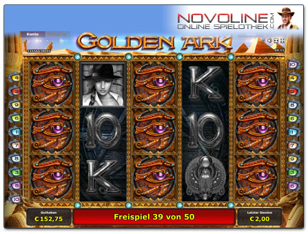 Novoline Spiel Golden Ark Freispielrunde