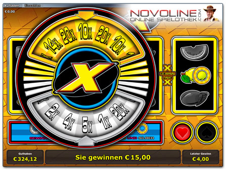 Novoline Spiel Golden X Casino Bonusrunde