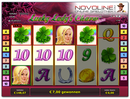 Novoline Spiel Lucky Lady's Charm Deluxe